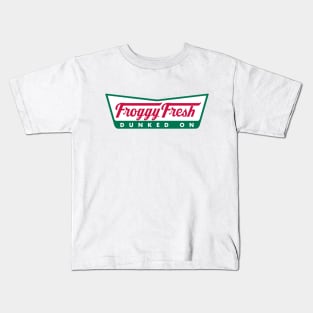 Froggy Fresh - Dunked On Kids T-Shirt